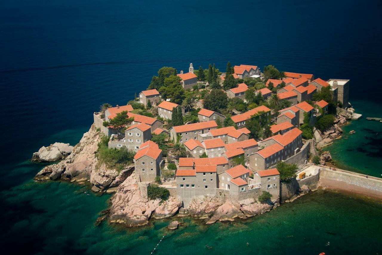 Brand New Apartments Sveti Stefan Eksteriør bilde